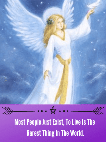 Most People Just Exist, To Live Is The Rarest Thing In The World.